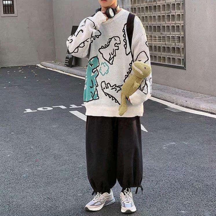 Dinosaur Knitted Sweater - KAYSMAR