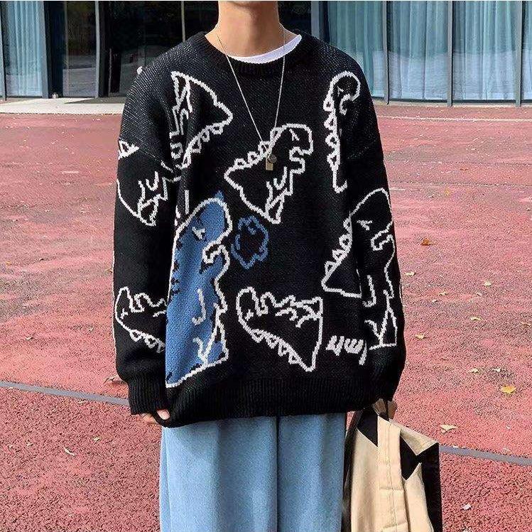 Dinosaur Knitted Sweater - KAYSMAR