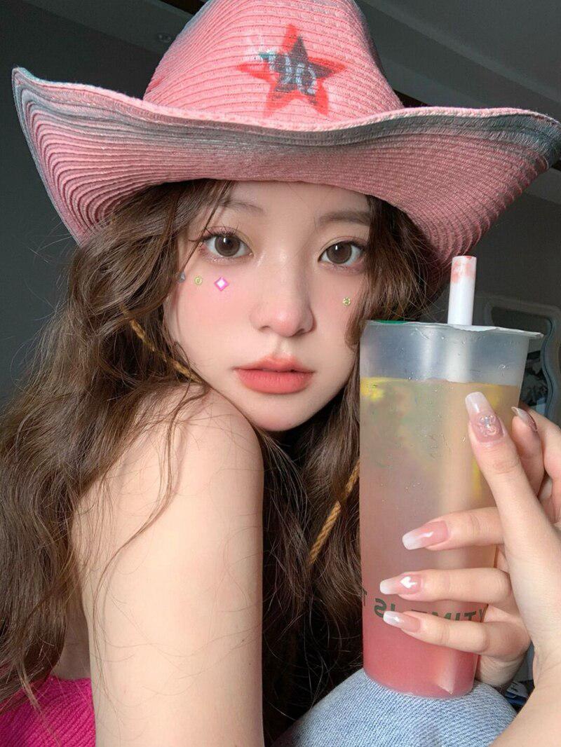 Disco Cowgirl Adjustable Star Printed Hat - KAYSMAR
