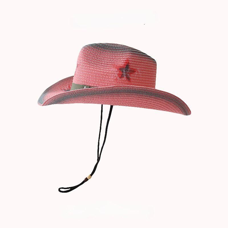 Disco Cowgirl Adjustable Star Printed Hat - KAYSMAR