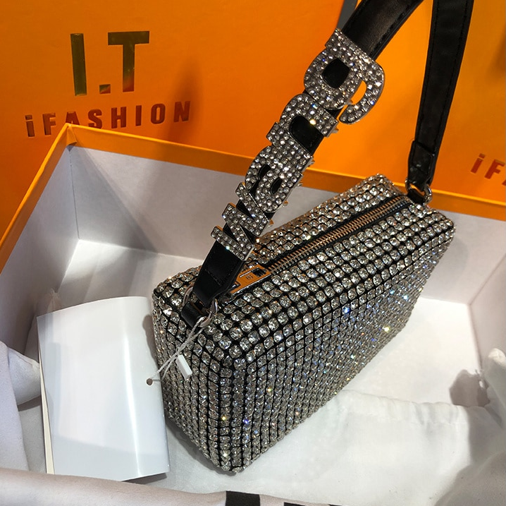 Disco Cowgirl Rhinestone Handbag - KAYSMAR
