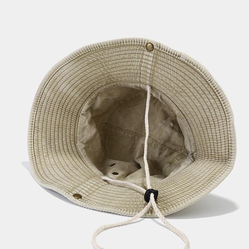 Disco Cowgirl Star Printed Denim Hat - KAYSMAR