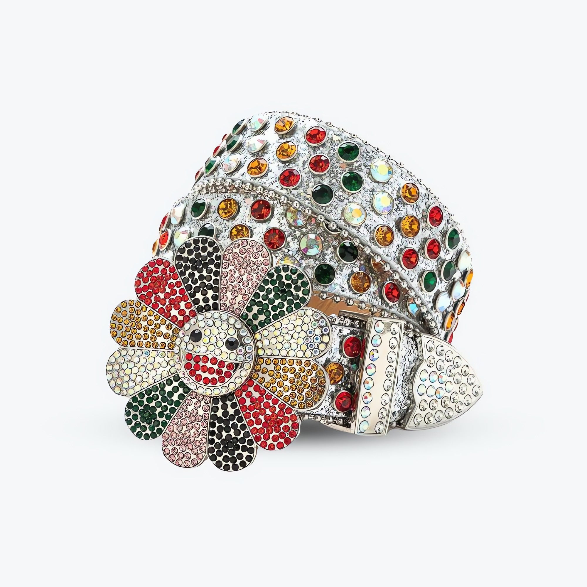 Disco Cowgirl Flower Buckle Belt - KAYSMAR