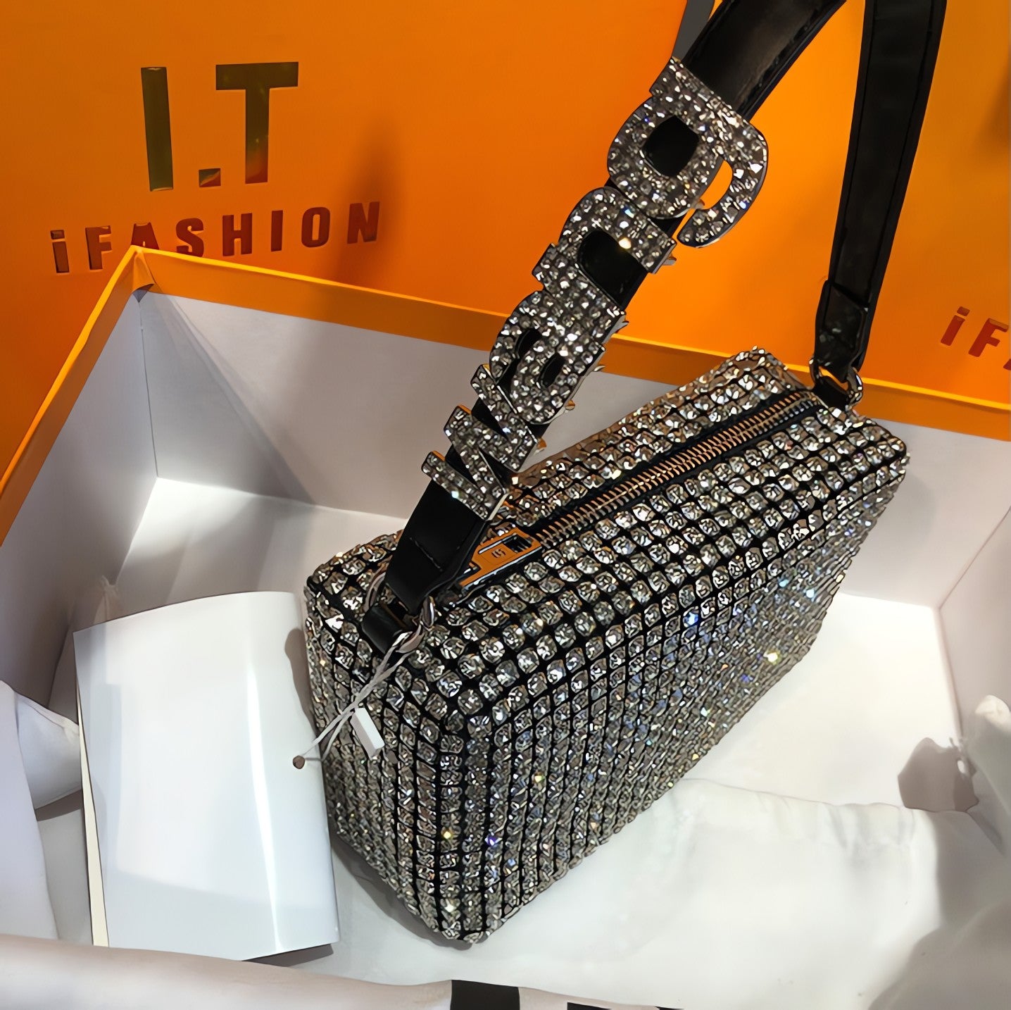 Disco Cowgirl Rhinestone Handbag - KAYSMAR