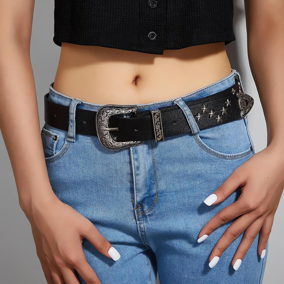 Disco Cowgirl Star Belt - KAYSMAR
