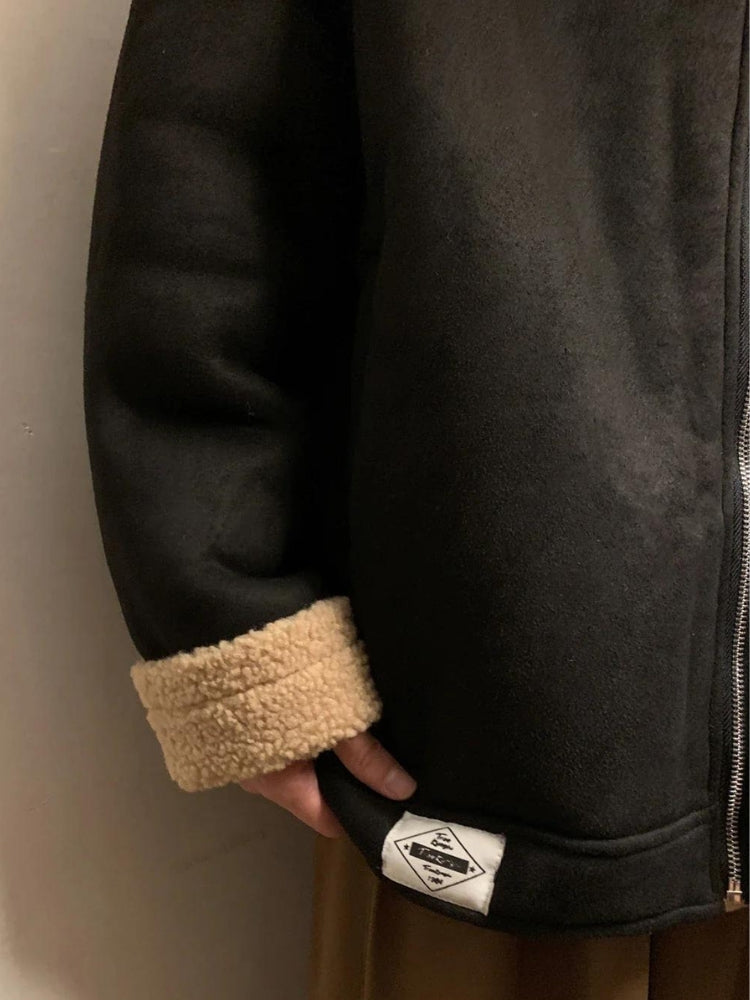 Double-Faced Zip-Up Jacket - KAYSMAR