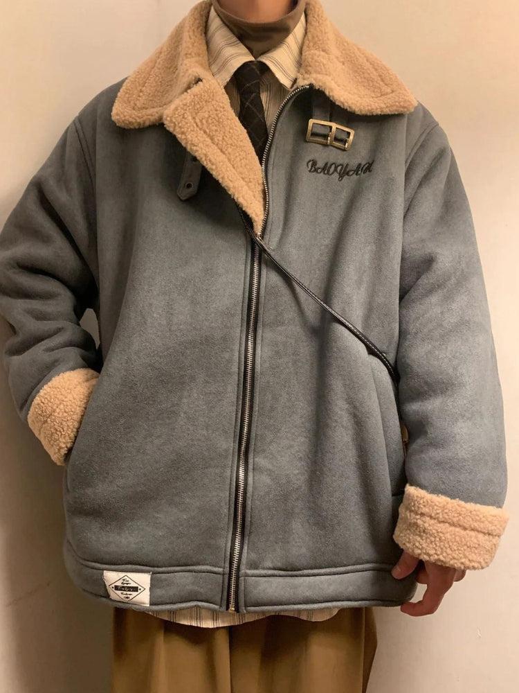 Double-Faced Zip-Up Jacket - KAYSMAR
