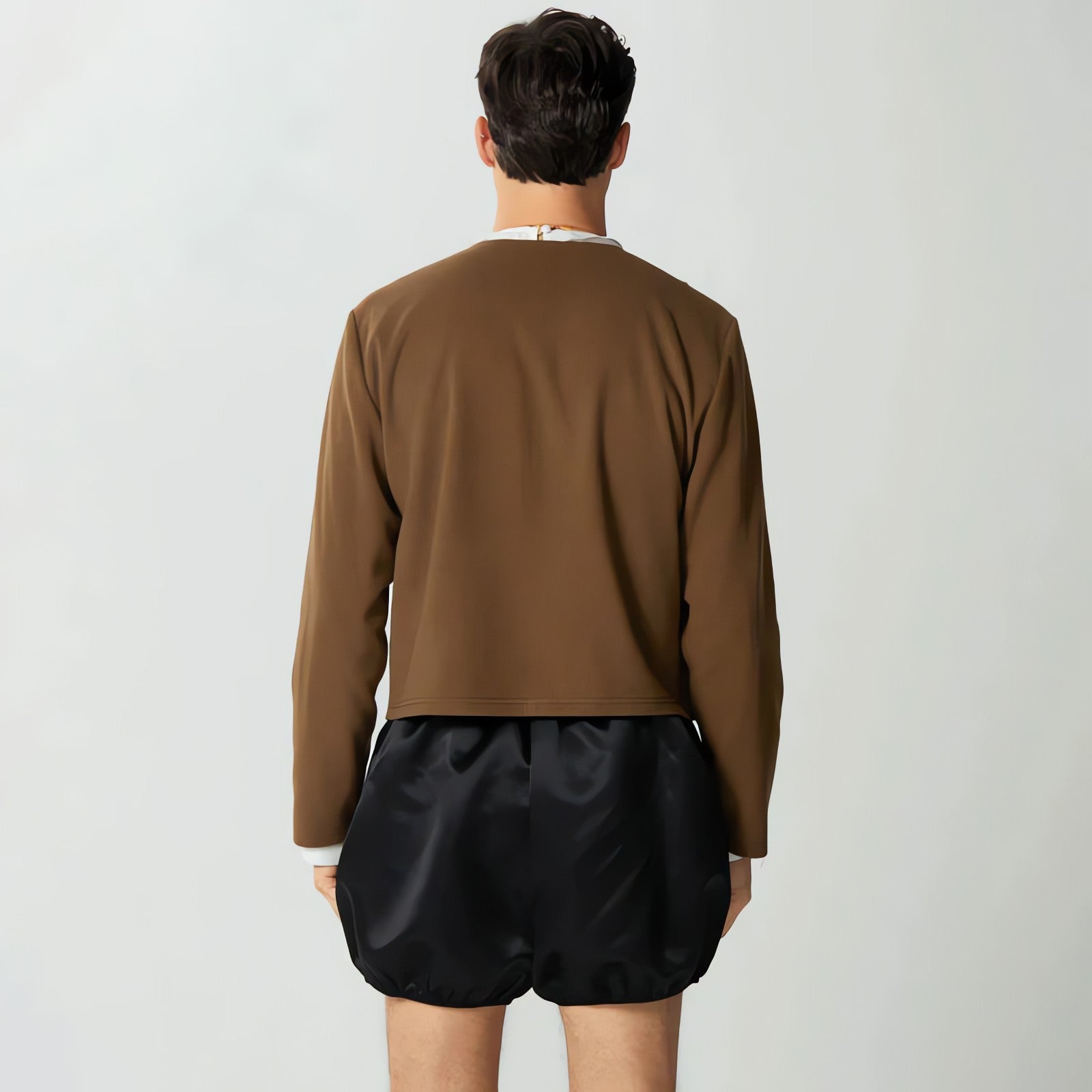 Double Breasted O-Neck Jacket - KAYSMAR