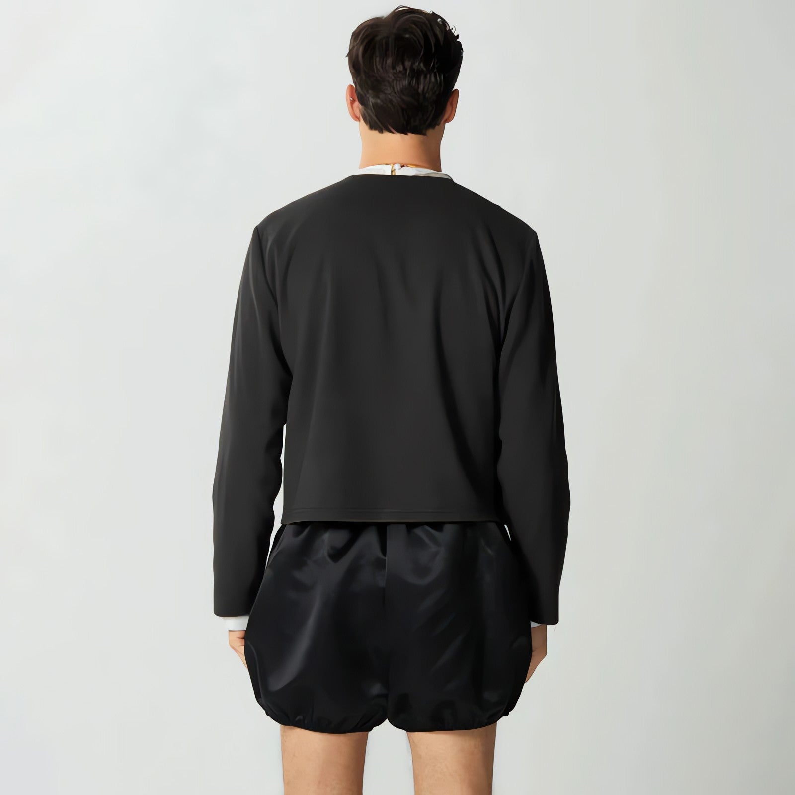 Double Breasted O-Neck Jacket - KAYSMAR