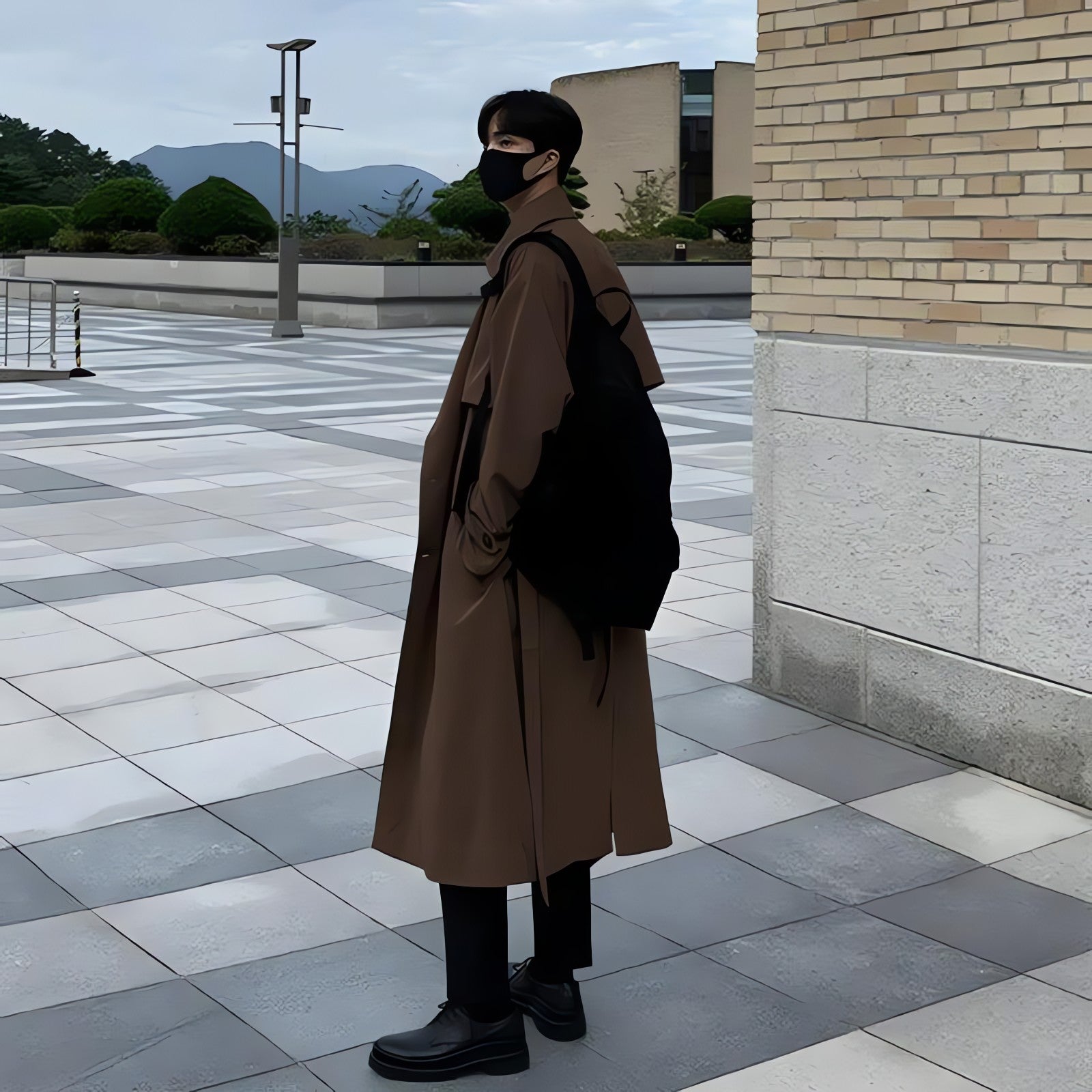 Double Breasted Trench Coat - KAYSMAR