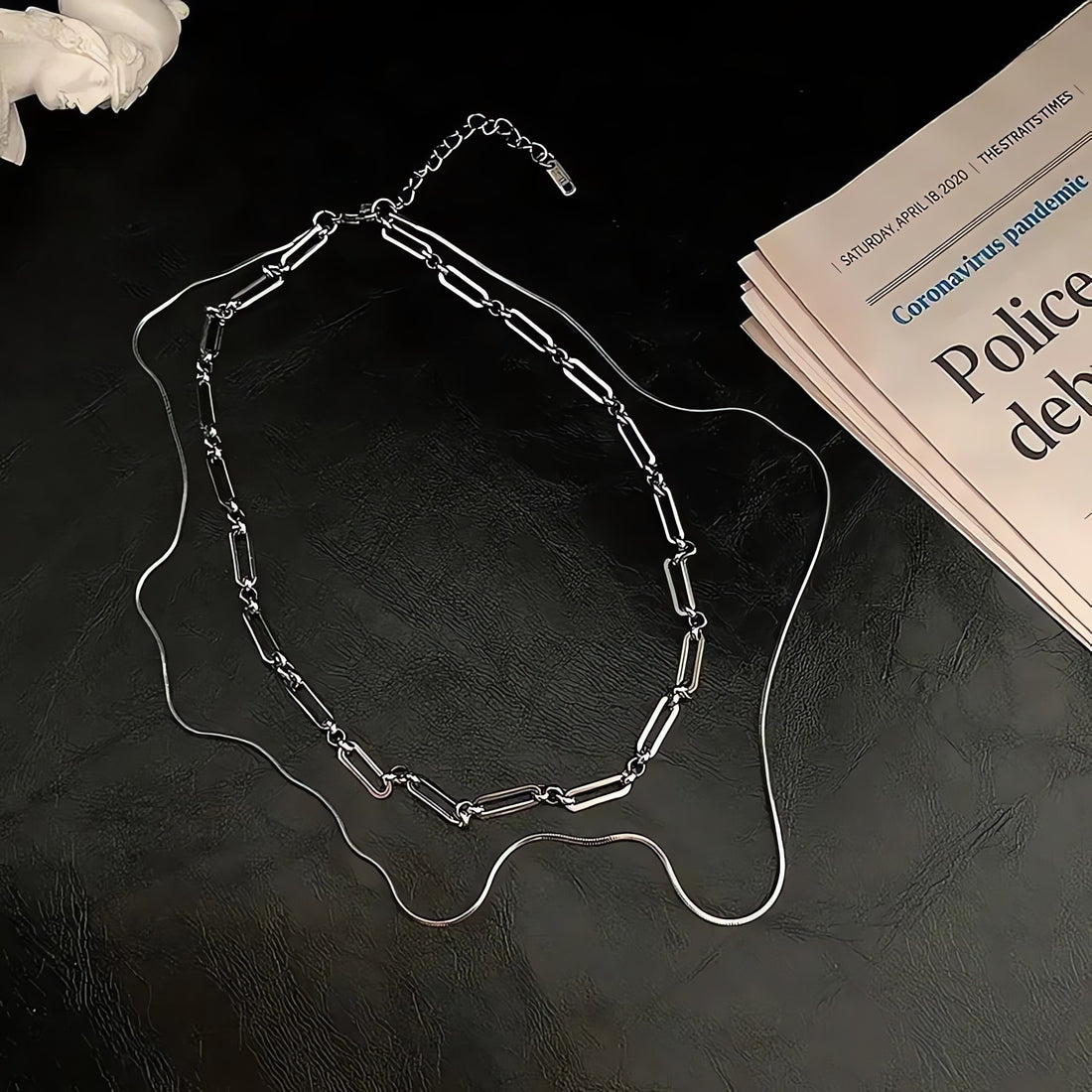Double Chain Necklace - KAYSMAR