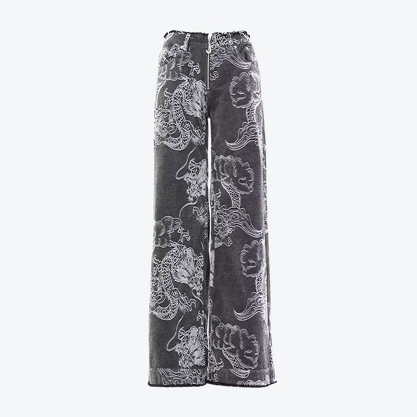 Dragon Printed Jeans - KAYSMAR