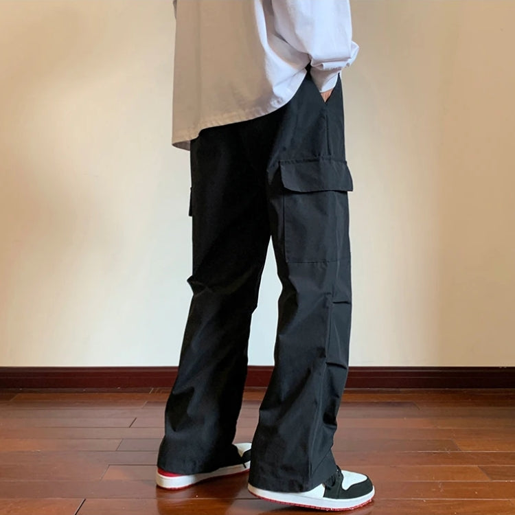 Drawstring Cargo Parachute Pants - KAYSMAR