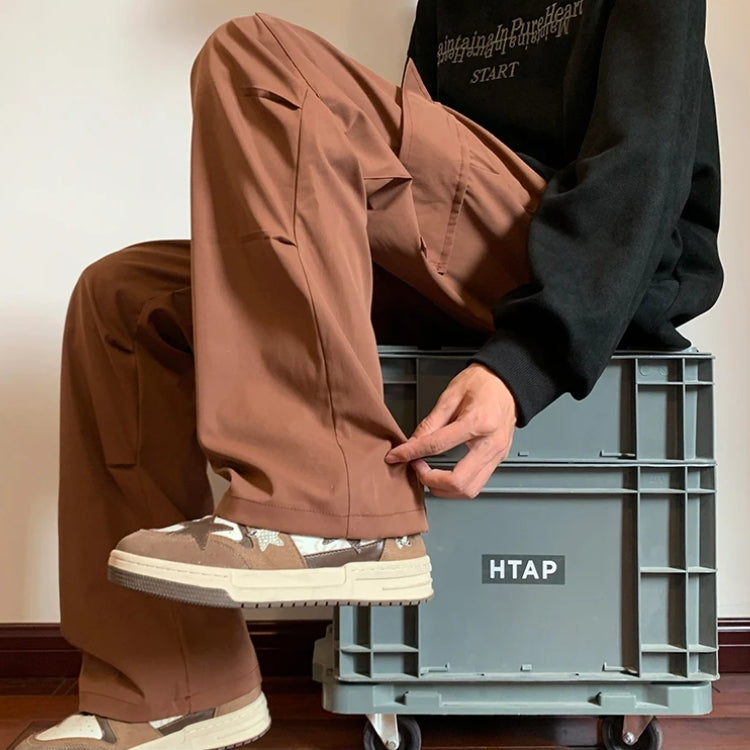 Drawstring Cargo Parachute Pants - KAYSMAR