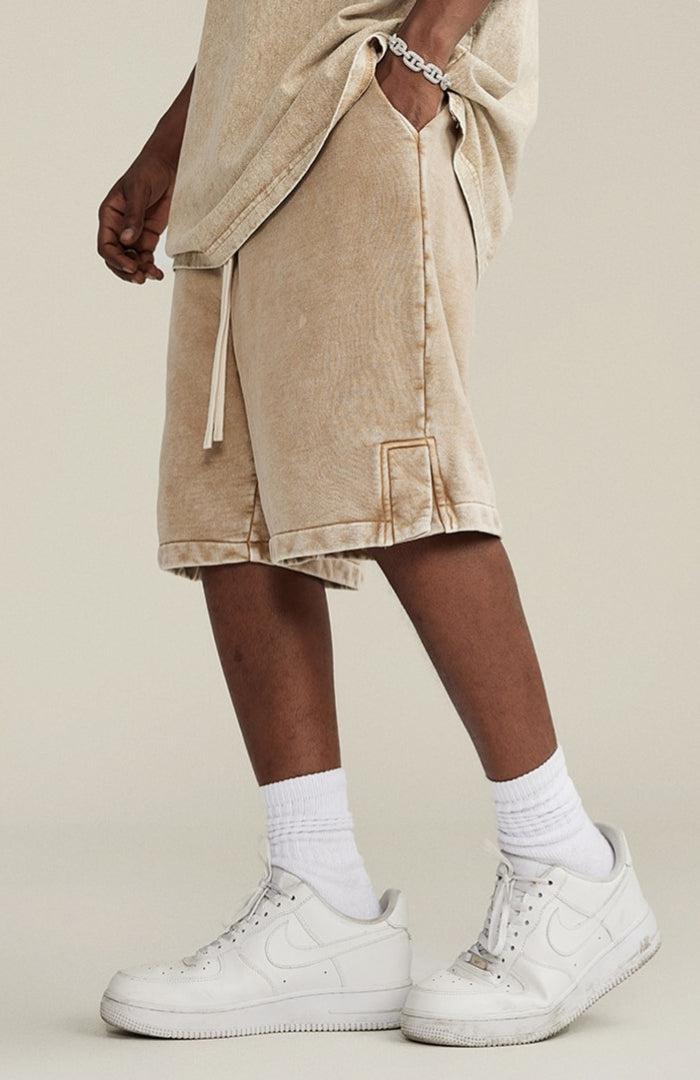 Drawstring Waist Loose Shorts - KAYSMAR