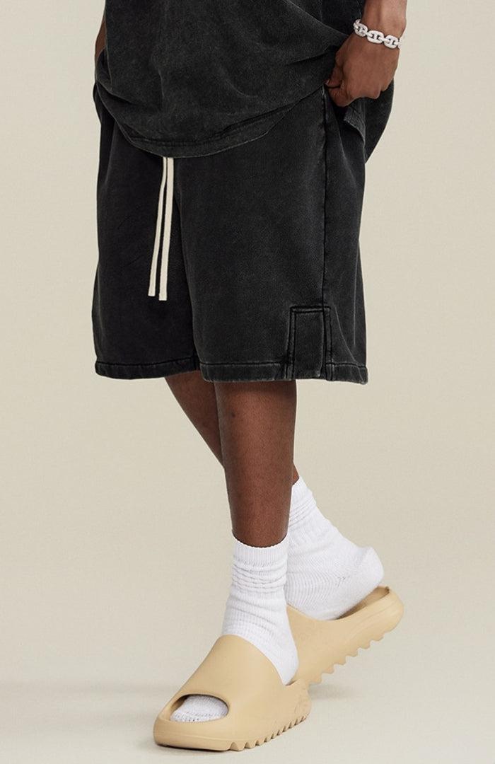 Drawstring Waist Loose Shorts - KAYSMAR