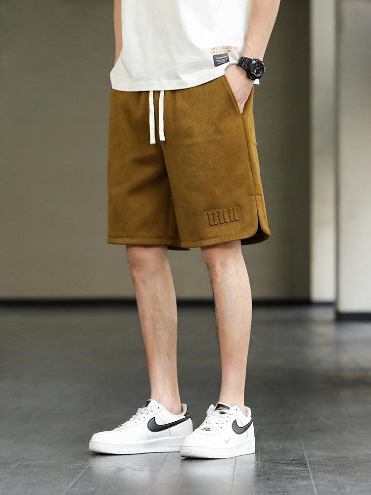 Drawstring Waist Oversize Sweatshort - KAYSMAR