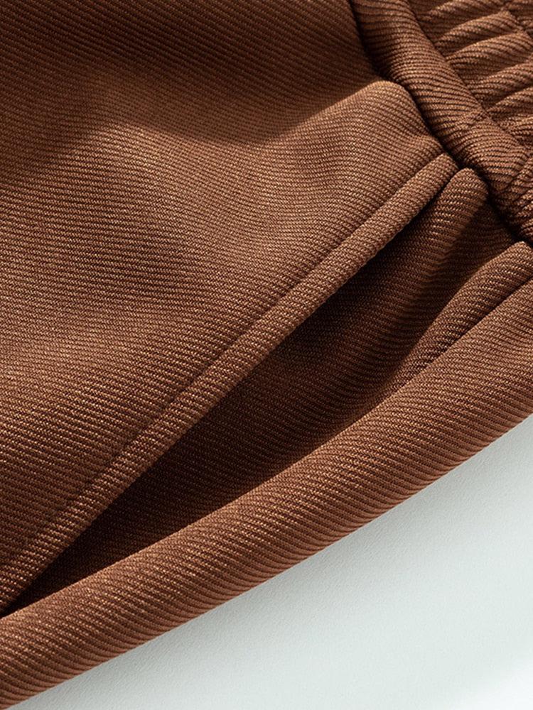 Drawstring Waist Oversize Sweatshort - KAYSMAR