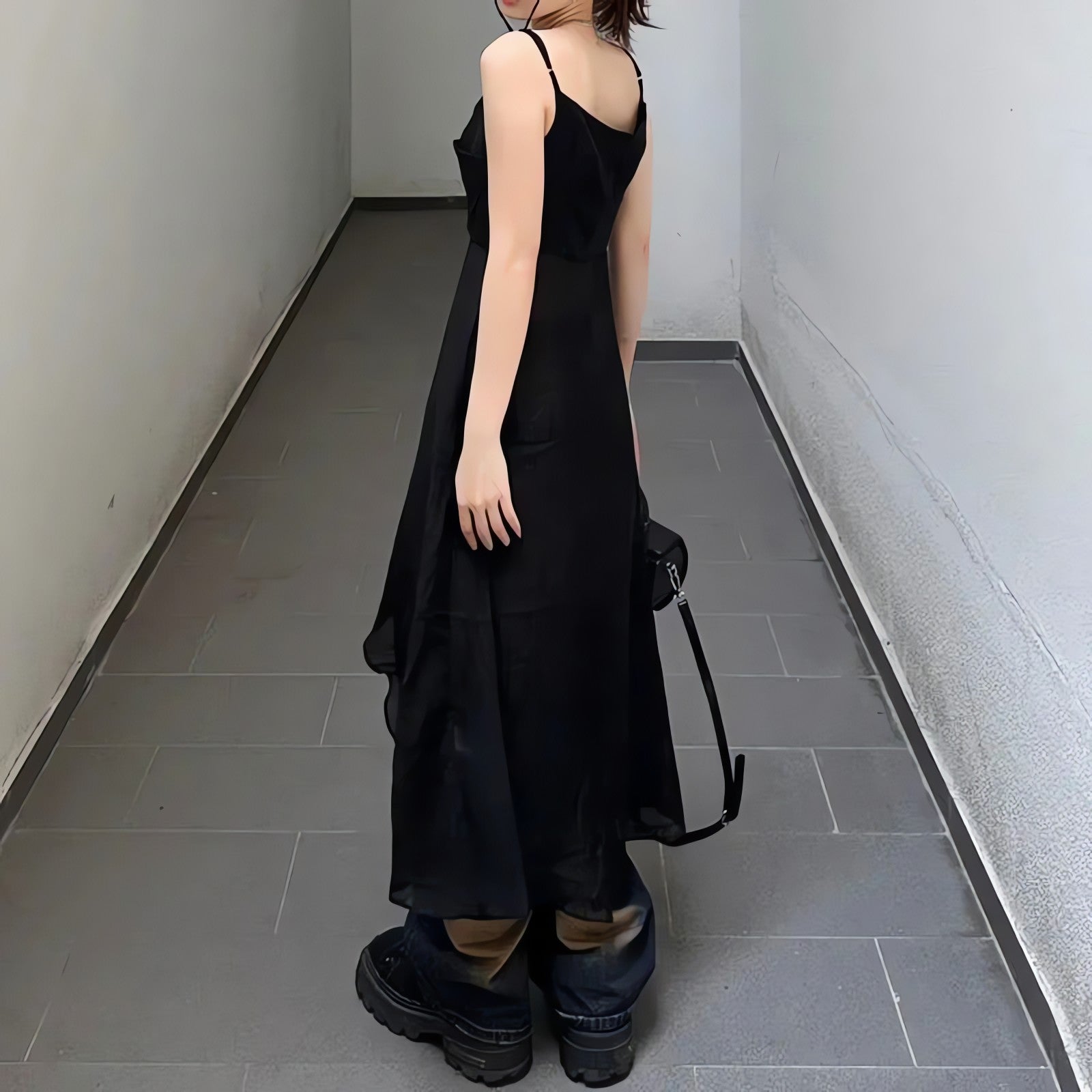 Dress-Like Strap Top - KAYSMAR