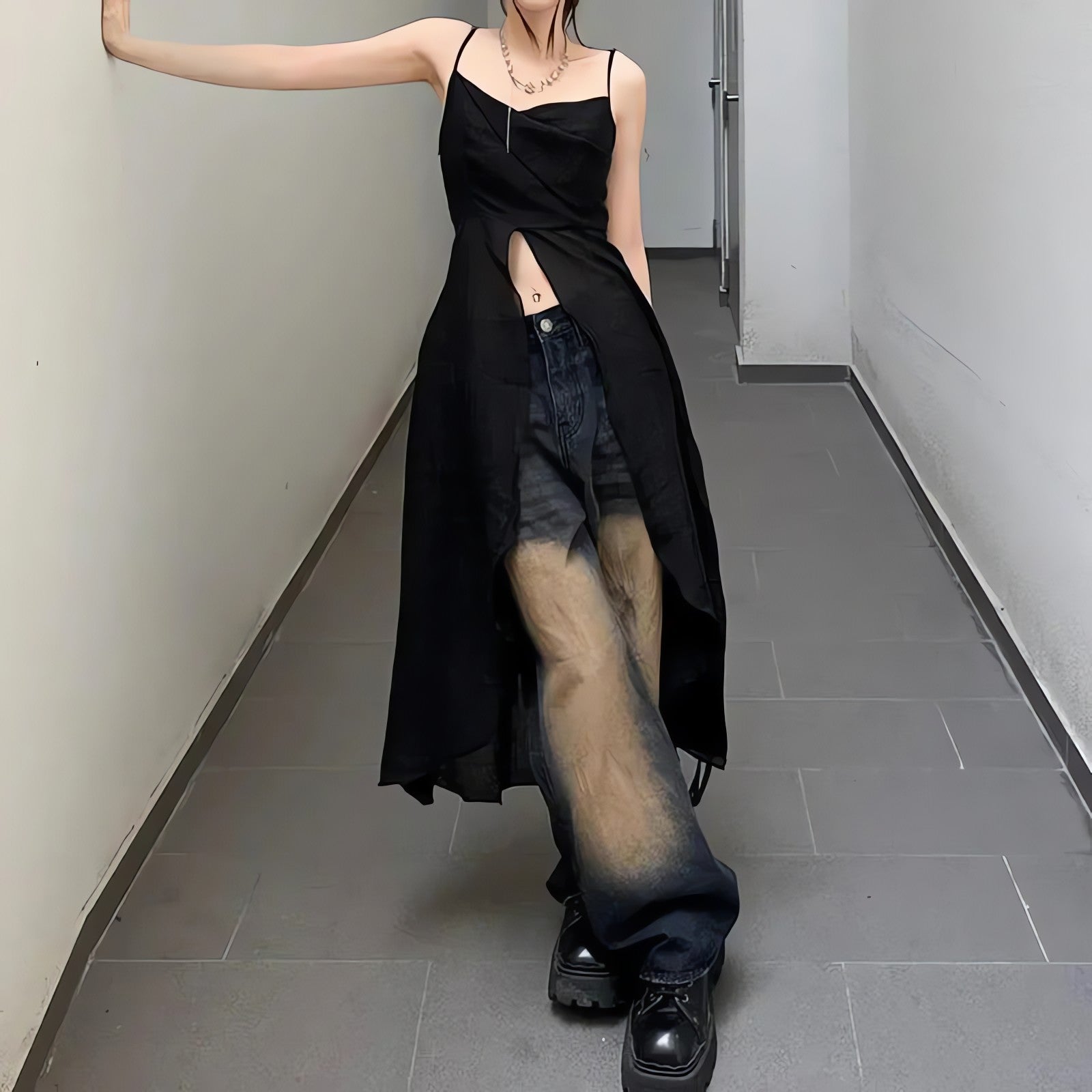 Dress-Like Strap Top - KAYSMAR