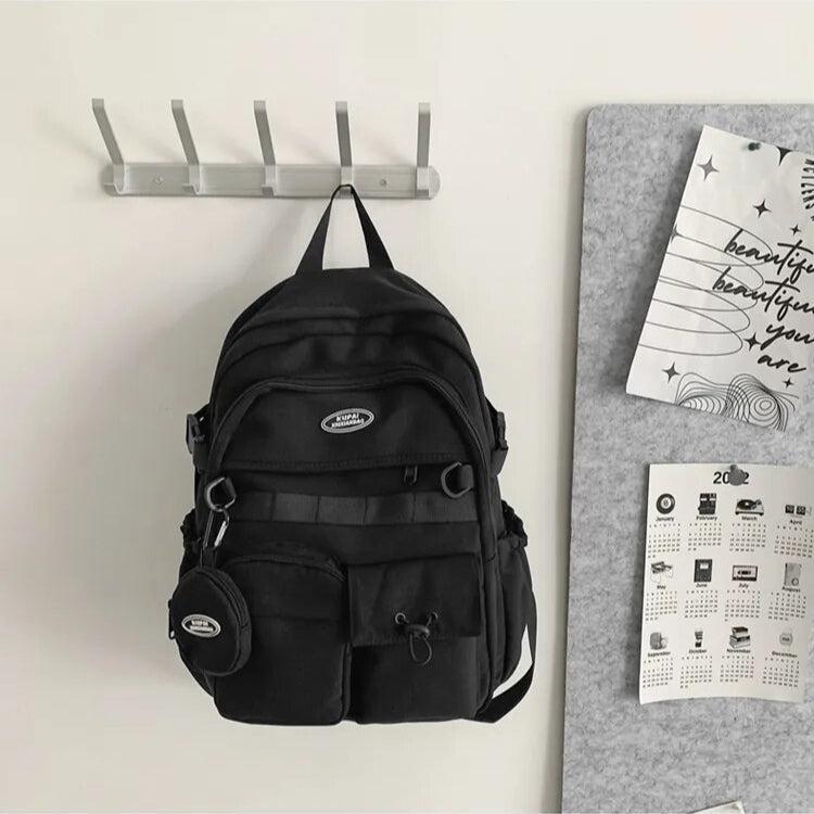 Extra Pockets Casual School Backpack - KAYSMAR