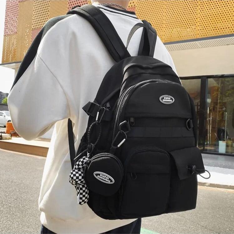 Extra Pockets Casual School Backpack - KAYSMAR
