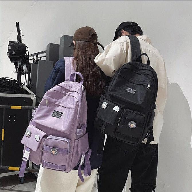 Extra Pockets Unisex School Backpack - KAYSMAR