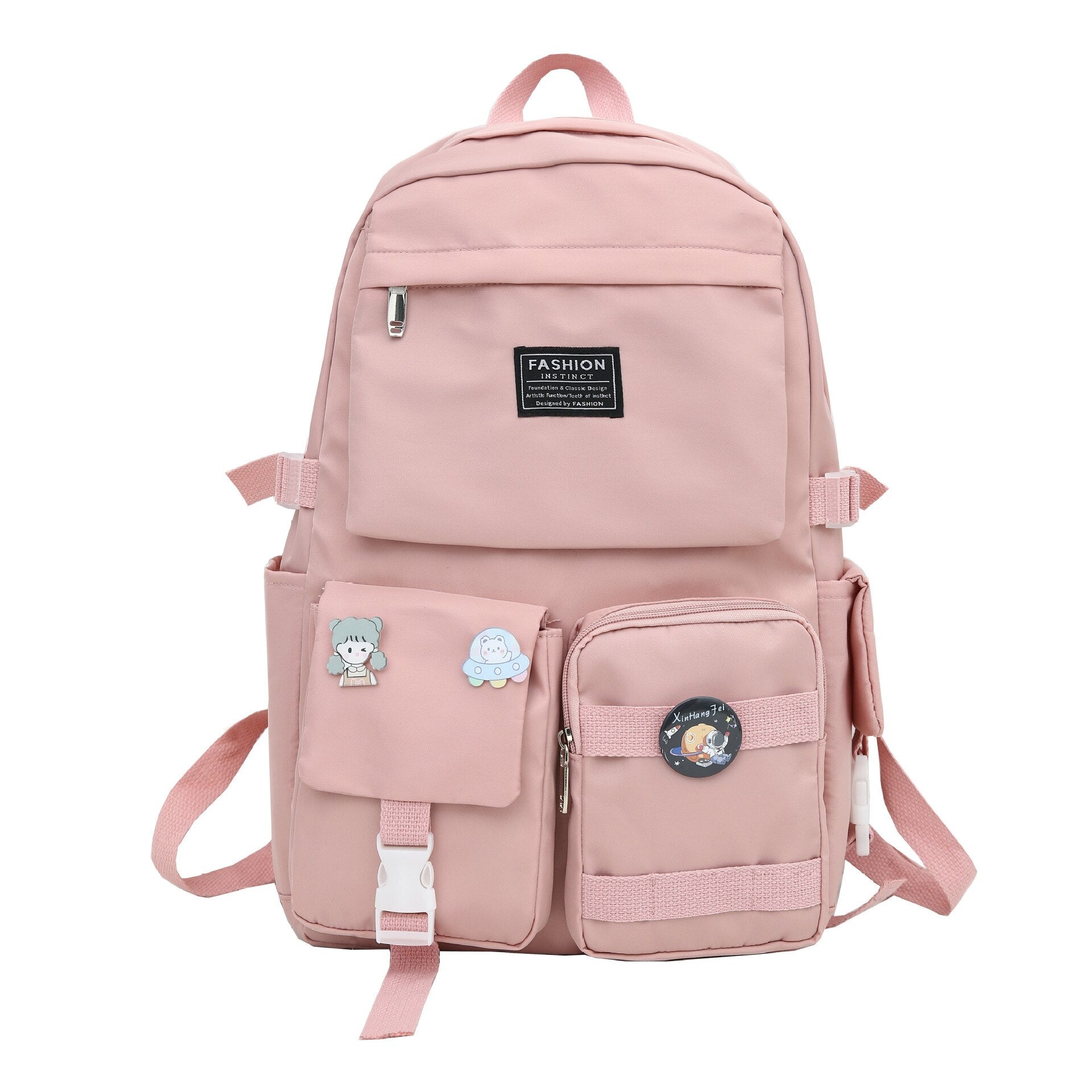 Extra Pockets Unisex School Backpack - KAYSMAR