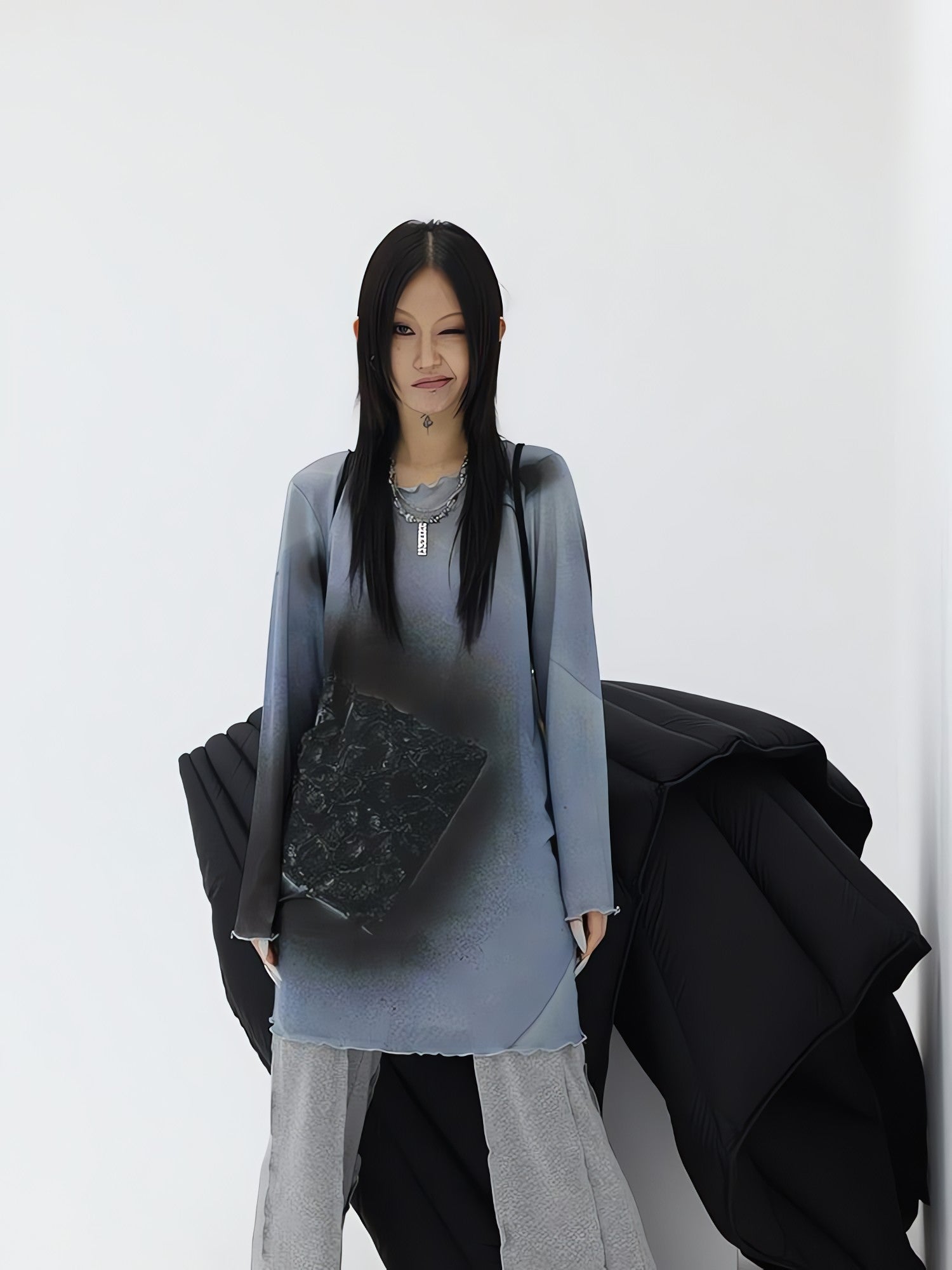Extra Long Mesh Top - KAYSMAR