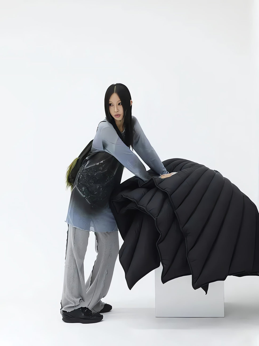Extra Long Mesh Top - KAYSMAR