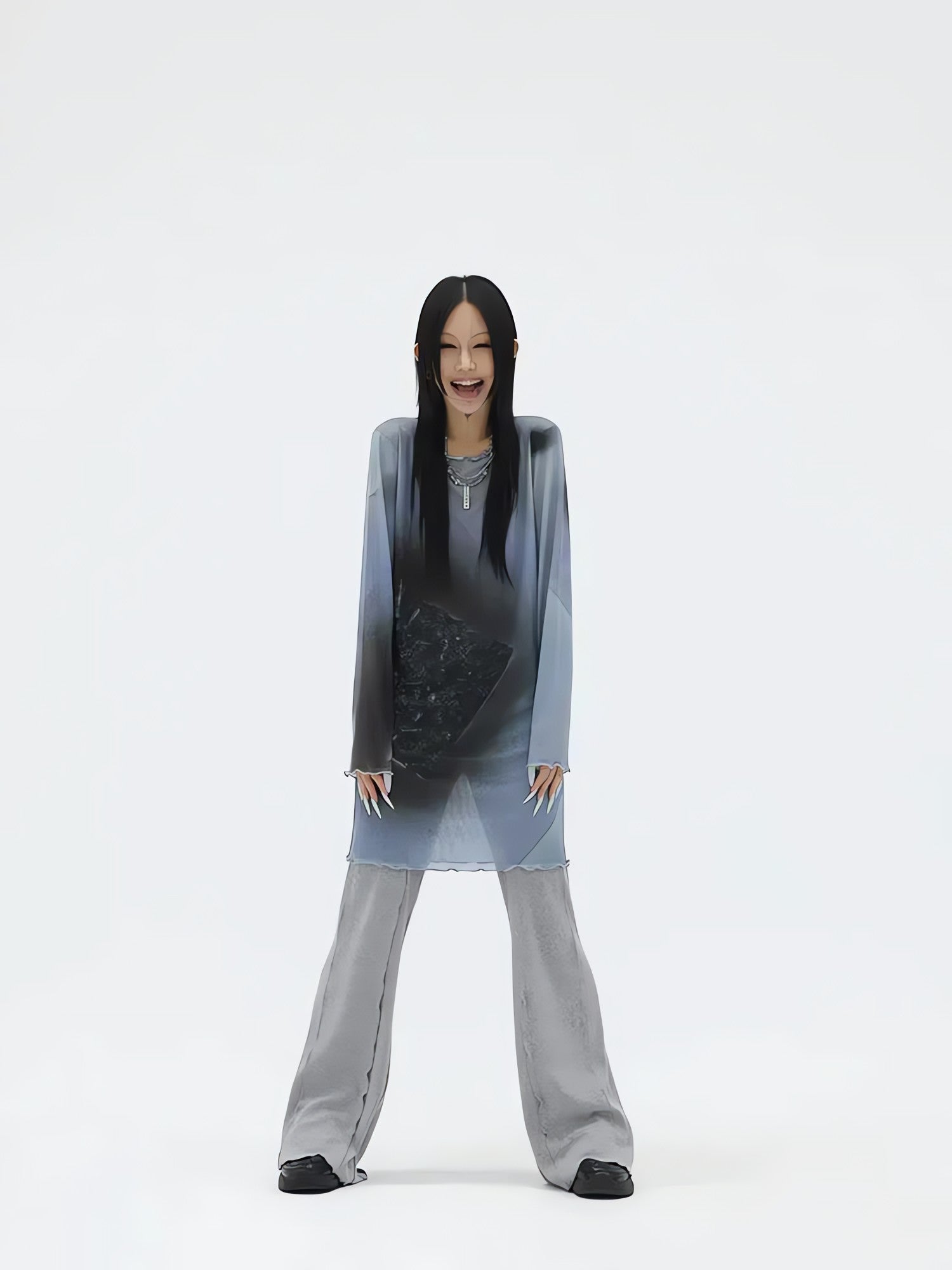 Extra Long Mesh Top - KAYSMAR