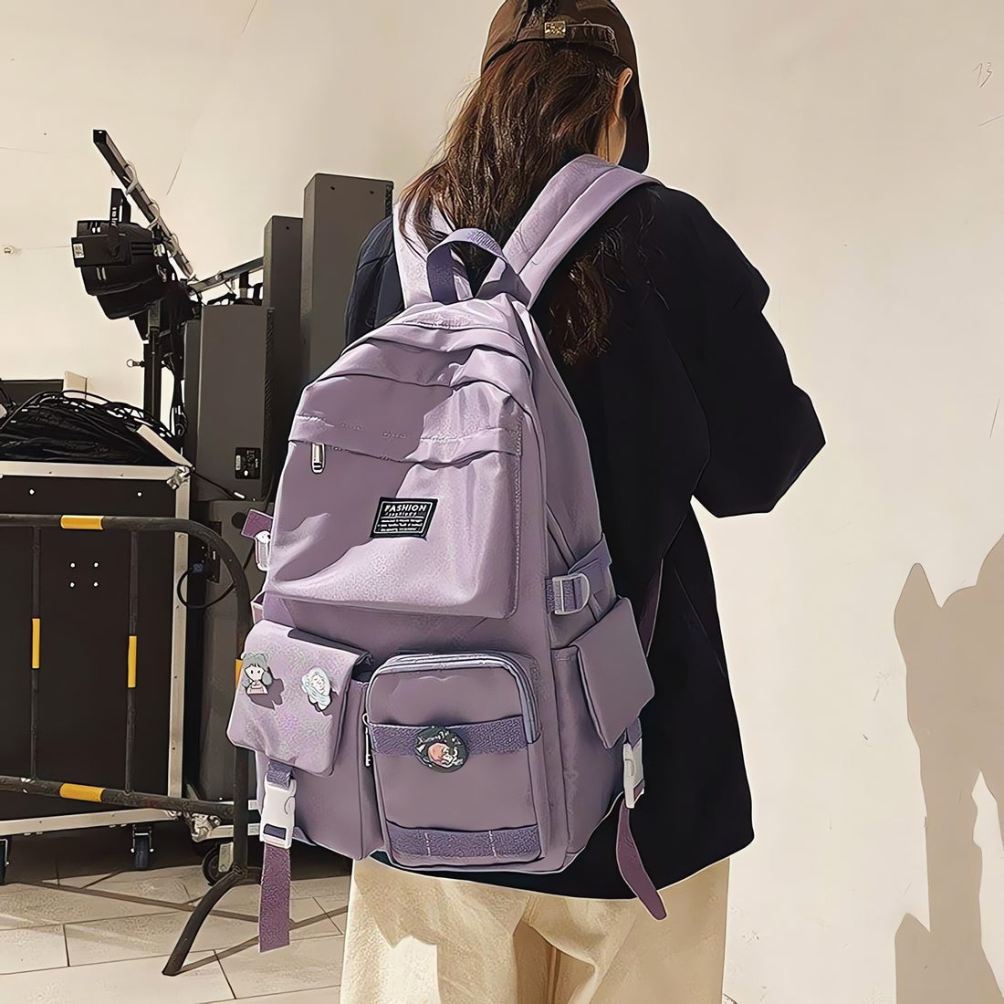 Extra Pockets Unisex School Backpack - KAYSMAR