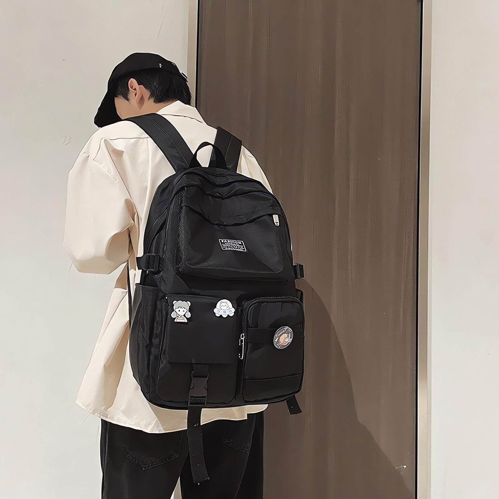 Extra Pockets Unisex School Backpack - KAYSMAR