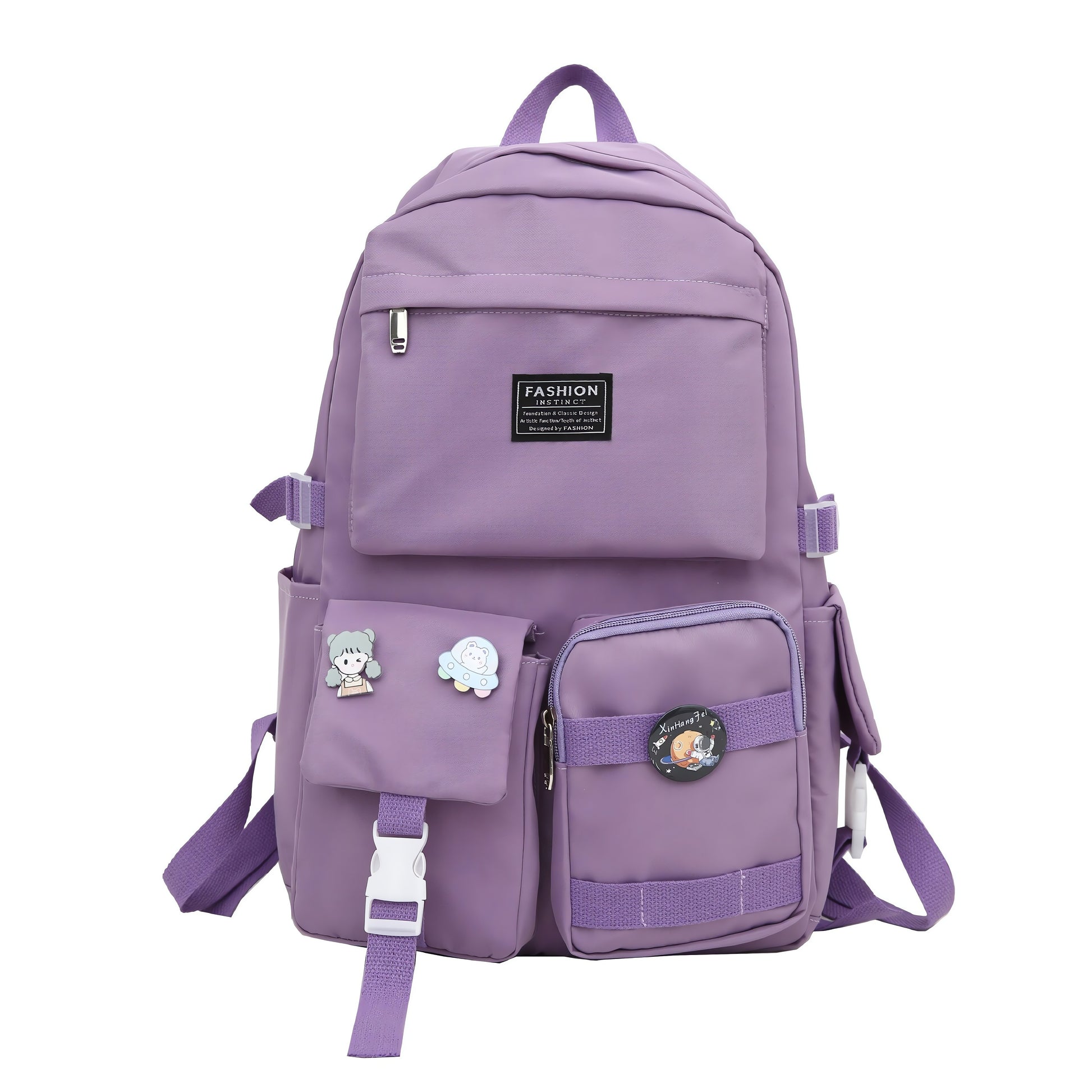Extra Pockets Unisex School Backpack - KAYSMAR