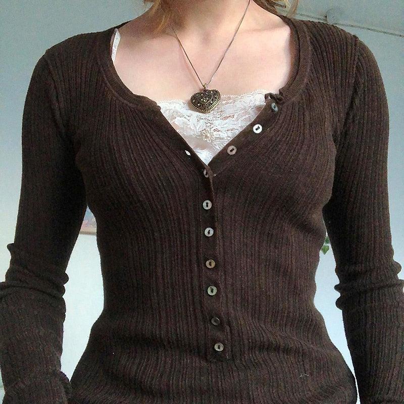 Fairy Grunge Button Front Top - KAYSMAR