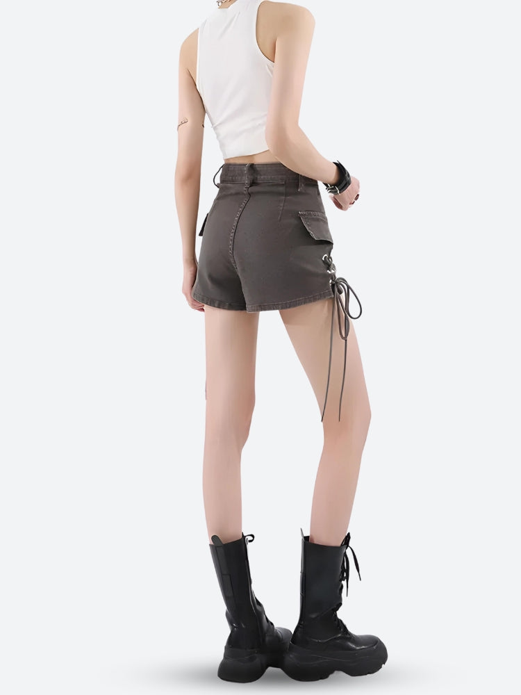 Fairy Grunge Cargo Shorts - KAYSMAR