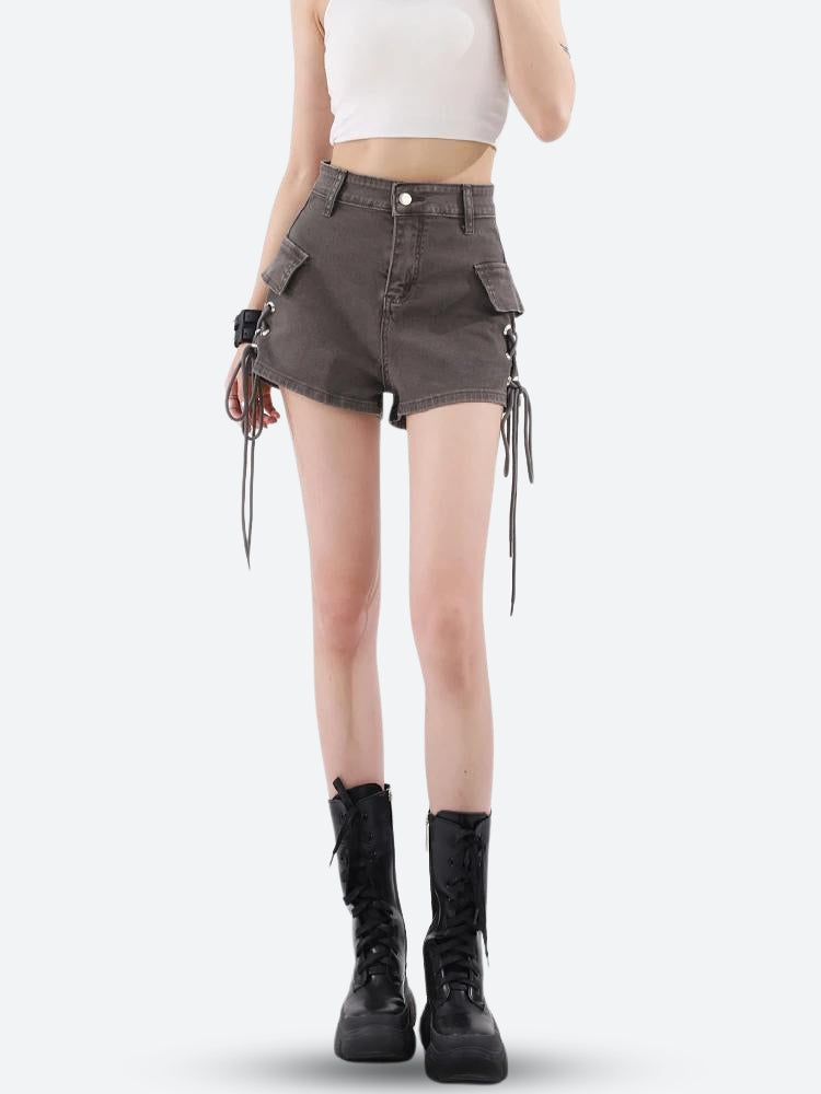 Fairy Grunge Cargo Shorts - KAYSMAR