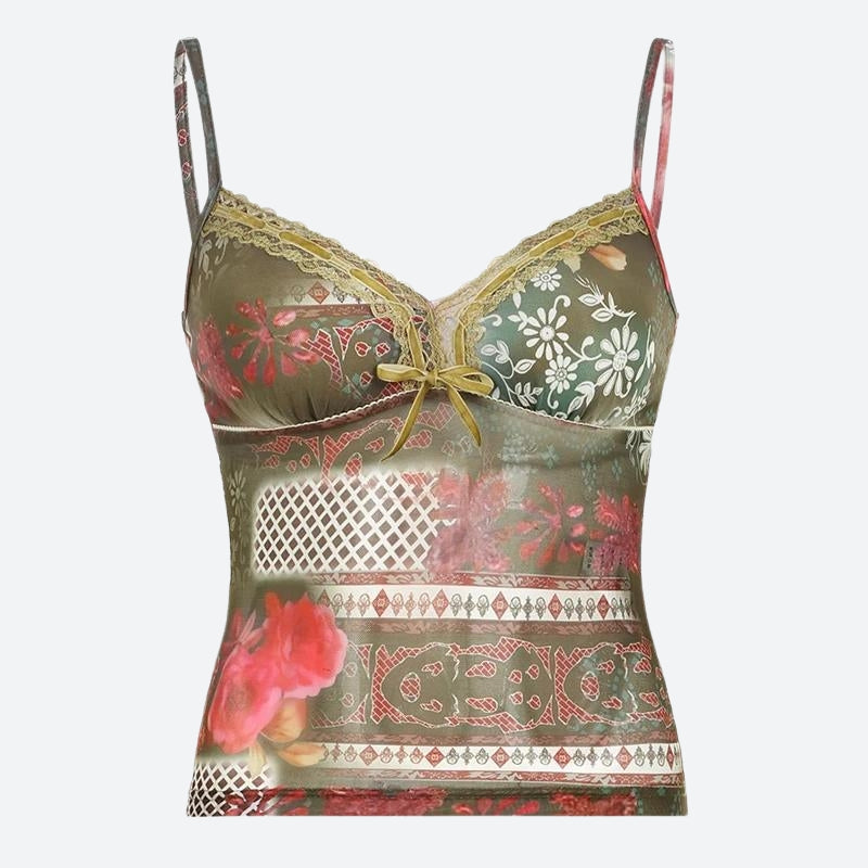 Fairy Grunge Floral Top - KAYSMAR