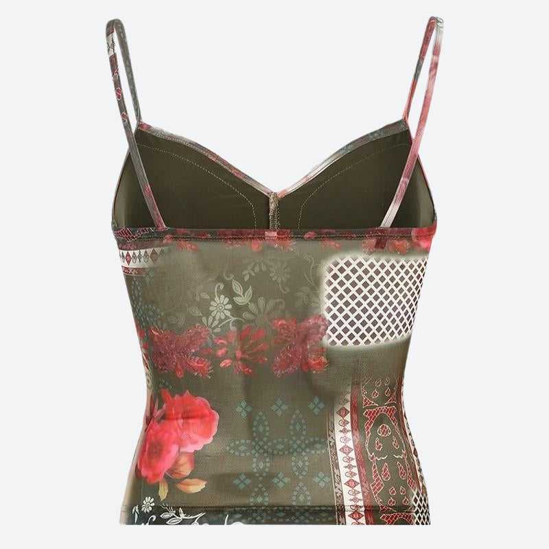 Fairy Grunge Floral Top - KAYSMAR