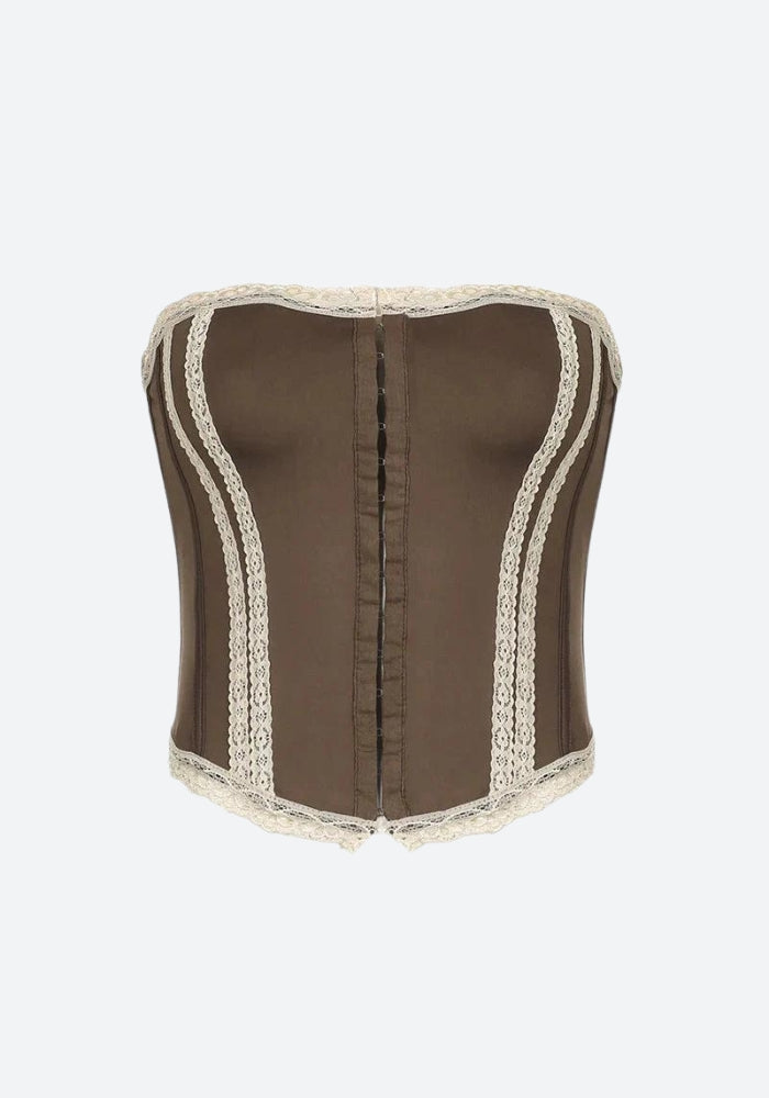 Fairy Grunge Lace Corset Top - KAYSMAR