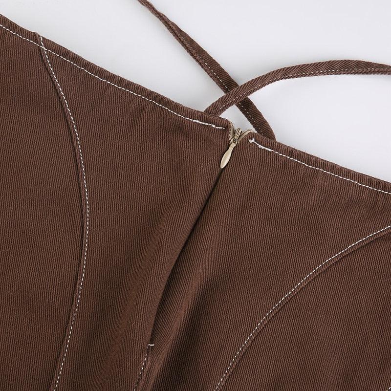 Fairy Grunge Lace Up Mini Skort - KAYSMAR