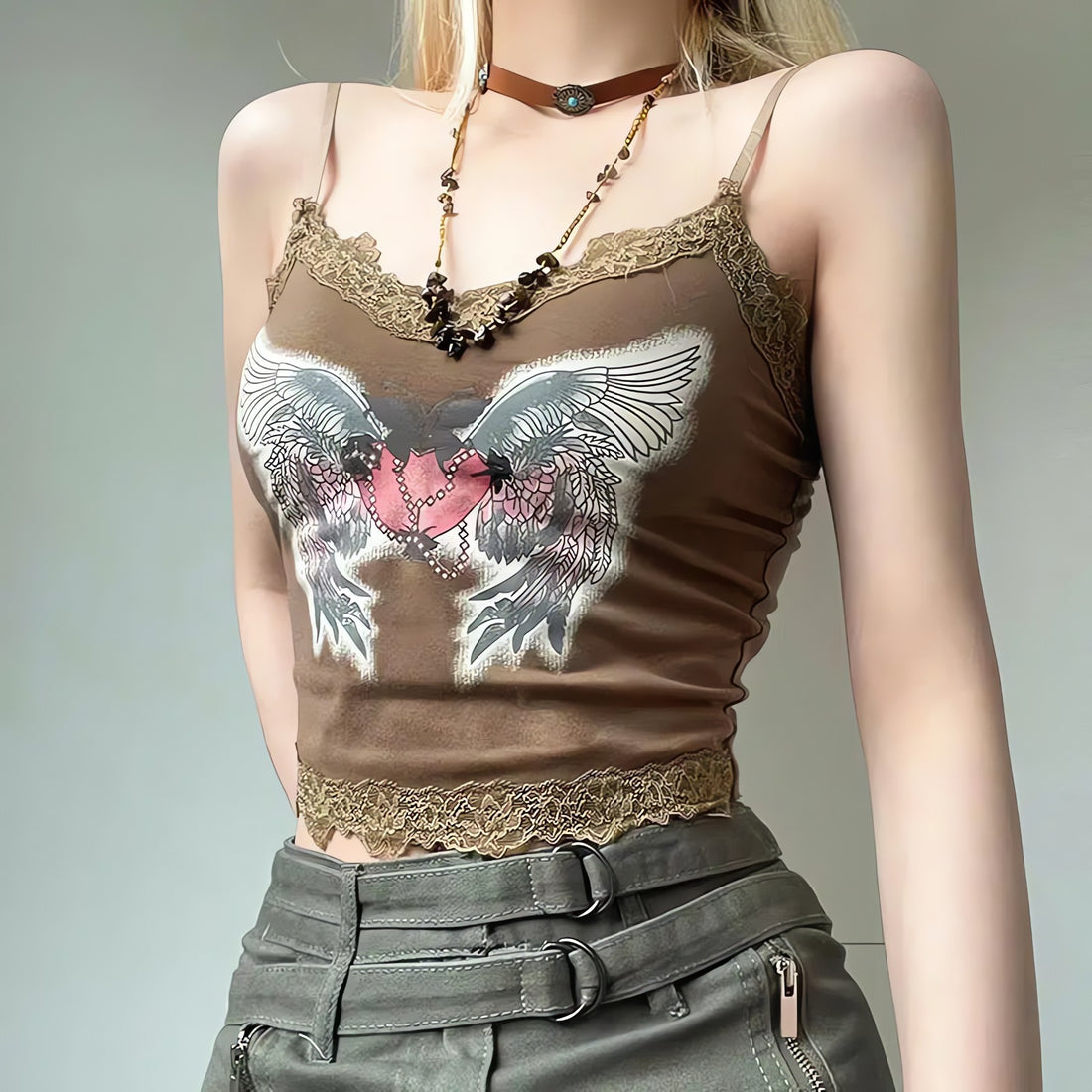 Fairy Grunge Angel Wings Top - KAYSMAR