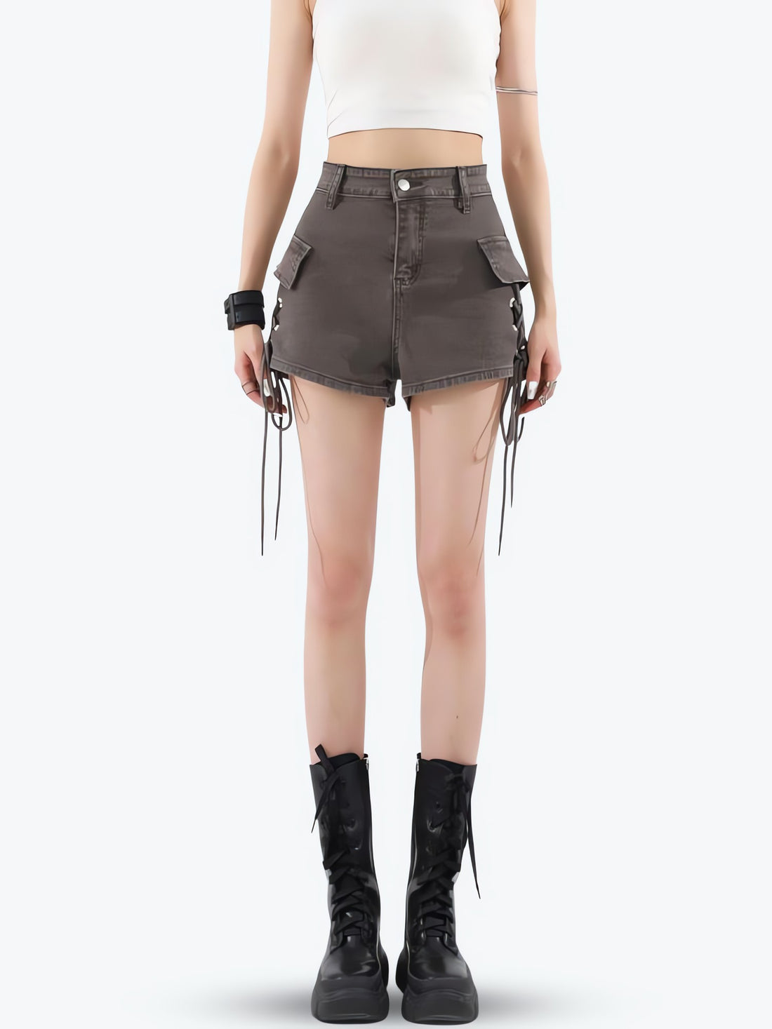 Fairy Grunge Cargo Shorts - KAYSMAR