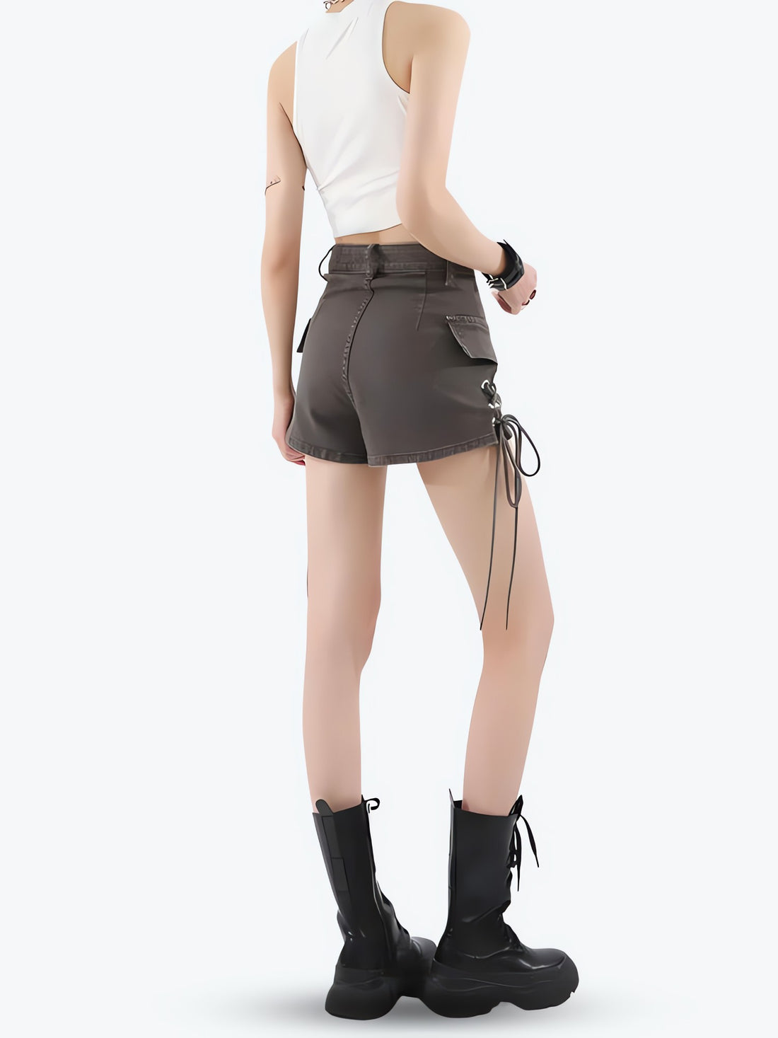 Fairy Grunge Cargo Shorts - KAYSMAR