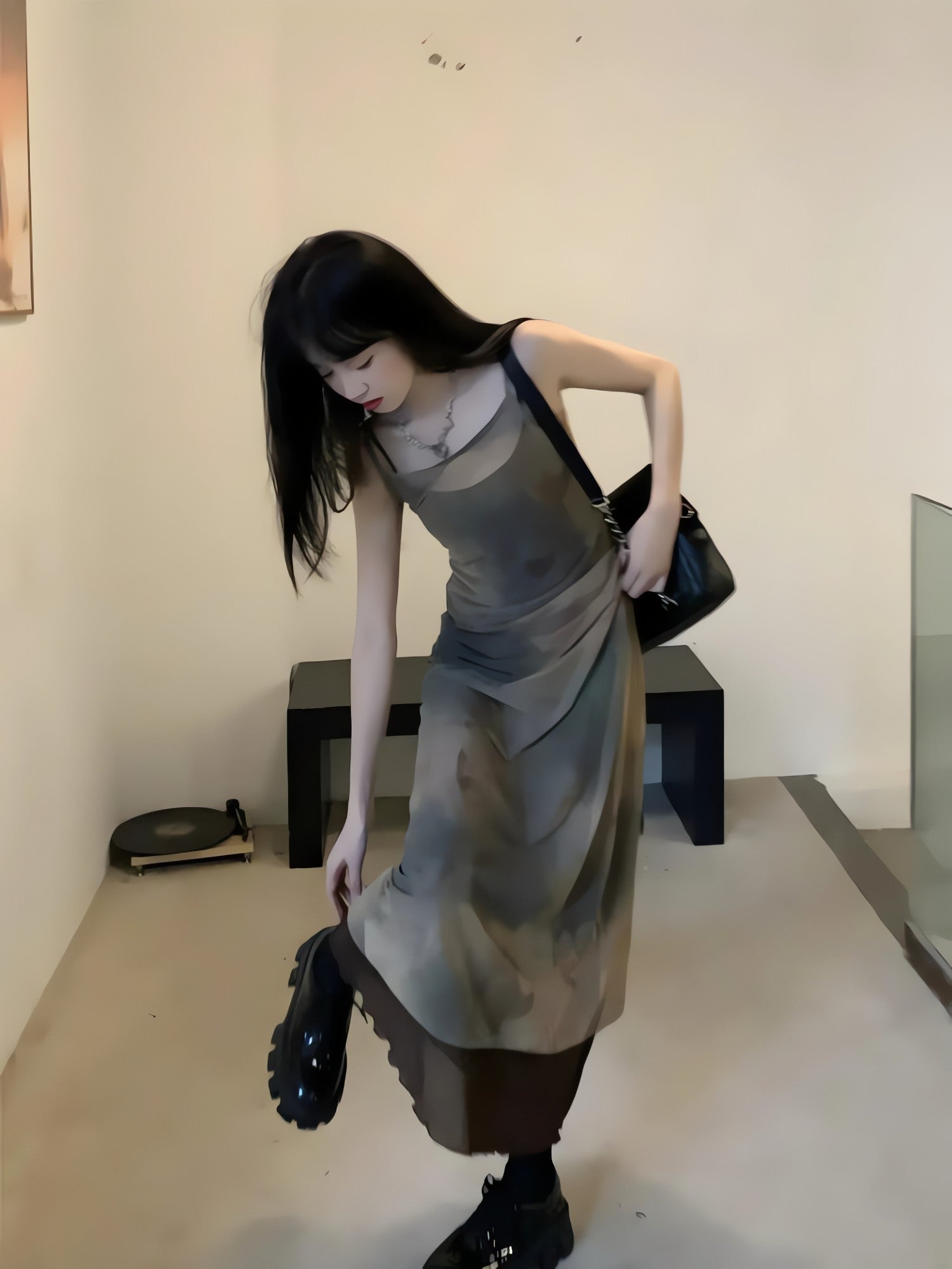 Fairy Grunge Forest Midi Dress - KAYSMAR