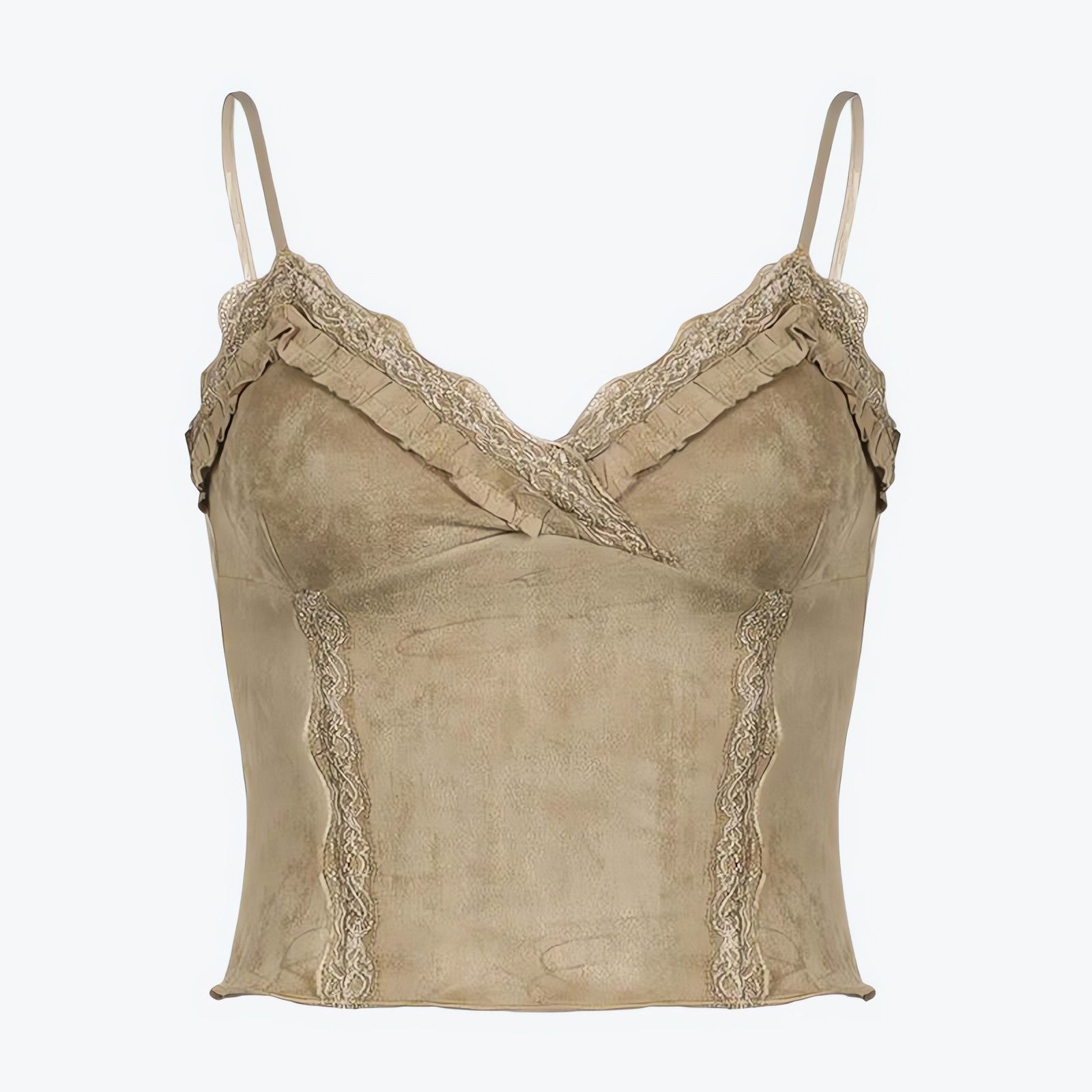 Fairy Grunge Frilled Lace Top - KAYSMAR