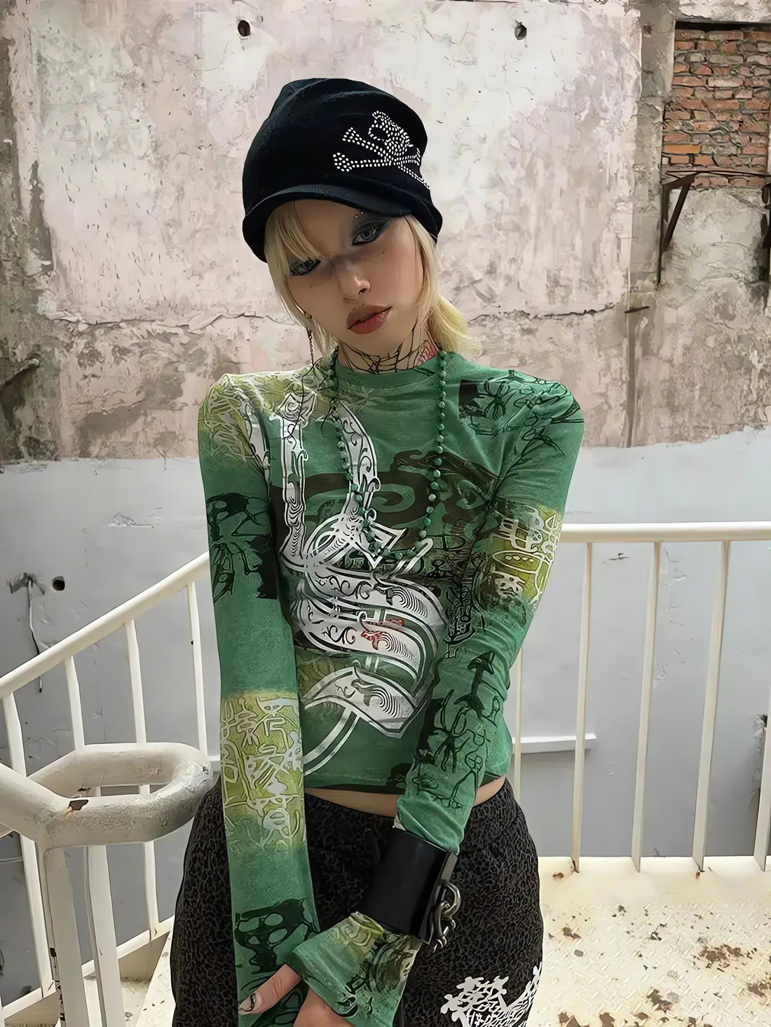 Fairy Grunge Print Top - KAYSMAR