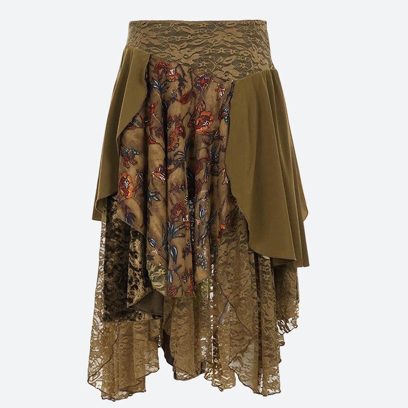 Fairycore Layered Midi Skirt - KAYSMAR