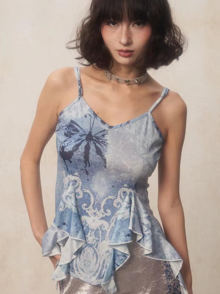 Fairycore Ruffled Top - KAYSMAR