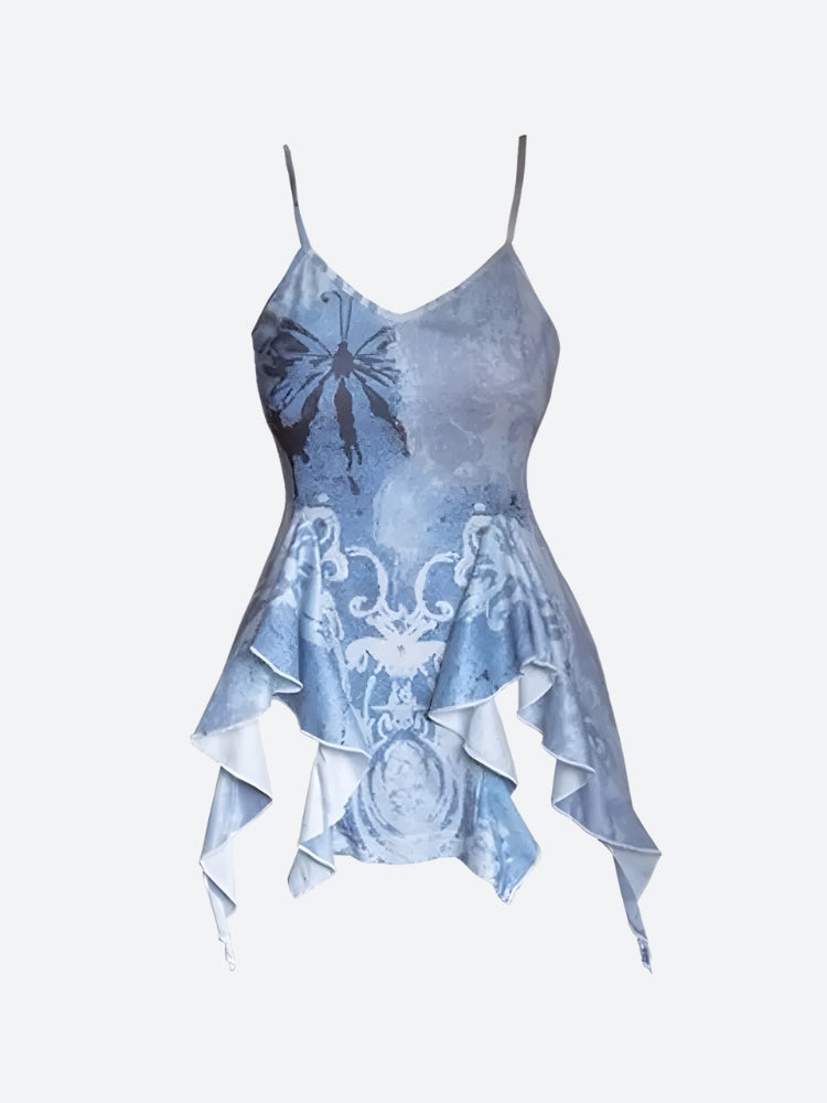 Fairycore Ruffled Top - KAYSMAR